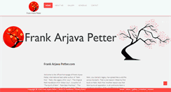 Desktop Screenshot of frankarjavapetter.com